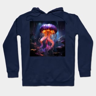 Neon Jellyfish #1 Hoodie